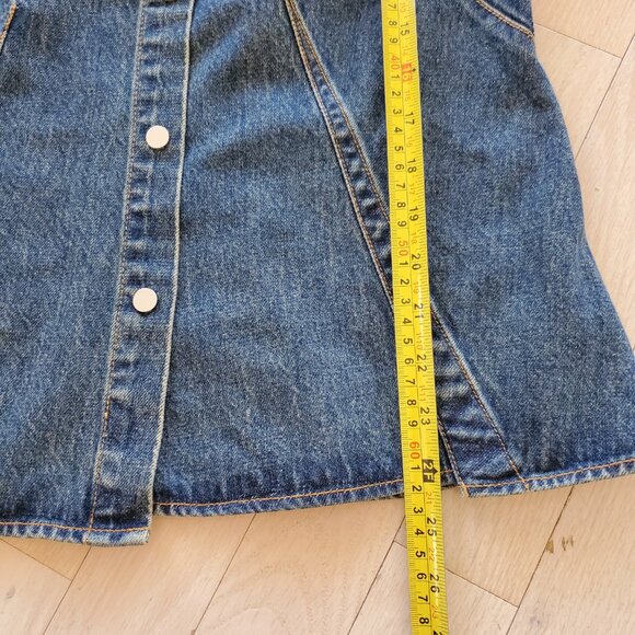 HELMUT LANG ! Denim Bustier Shirt ( US/4) - Picture 13 of 13